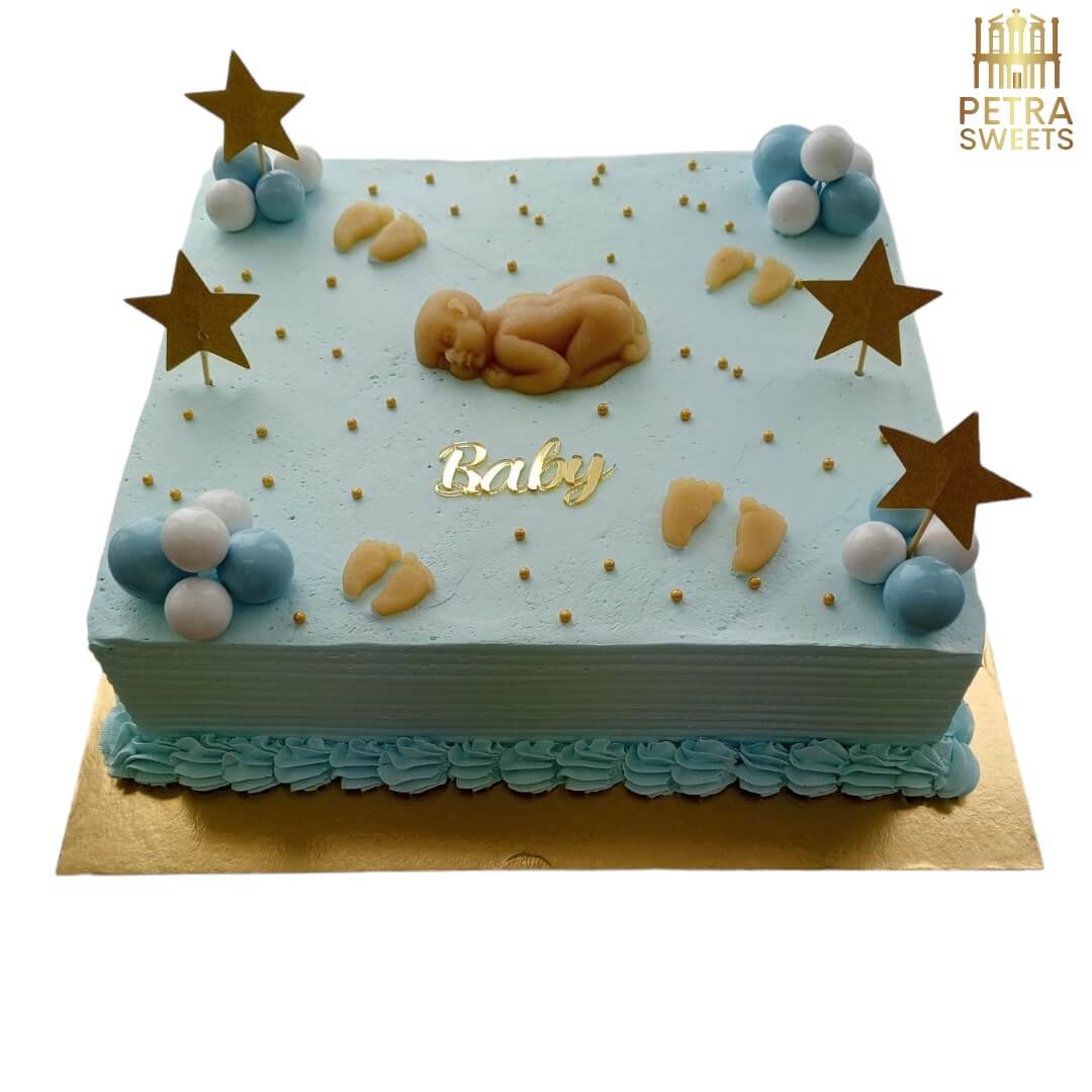 Babyshower tårta
