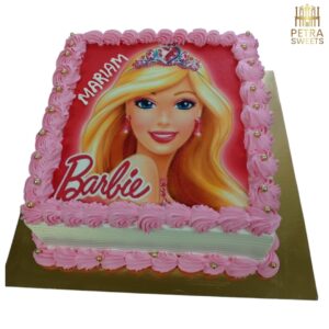 Barbie tårta