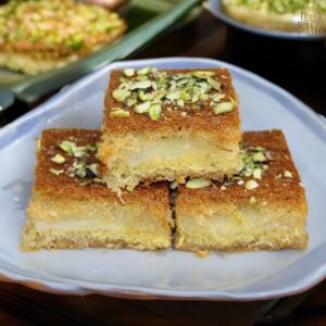Baklava med gräddfyllning