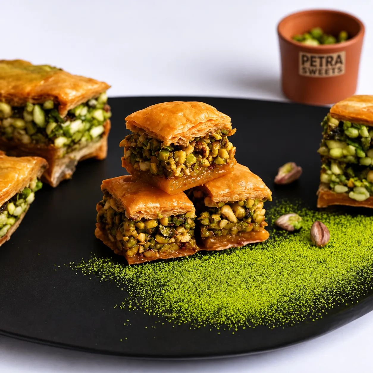 54B0C6A5-DFF1-4EF3-B548-91B6591D07D3 Fyrkantig Baklava Mix 1250 g - الصورة 1